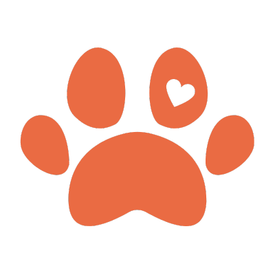 paw with heart icon