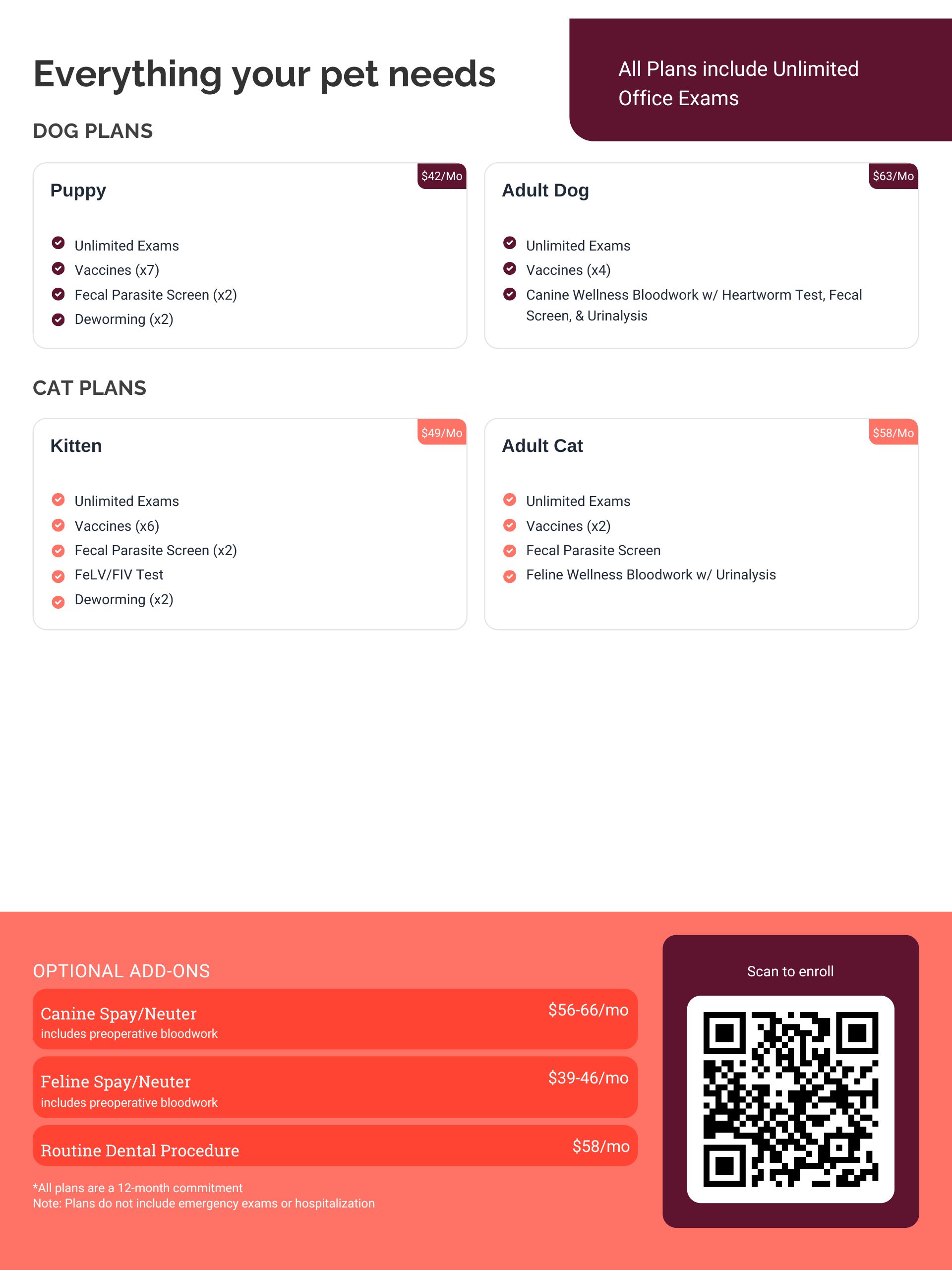 Snout Blount Veterinary Clinic Flyer image